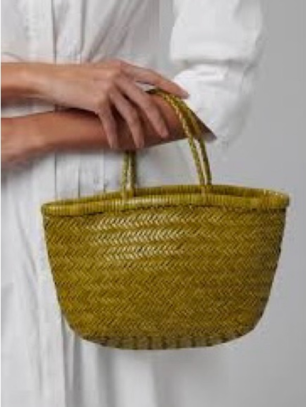 Dragon Diffusion Mini Flat Gora Leather Tote